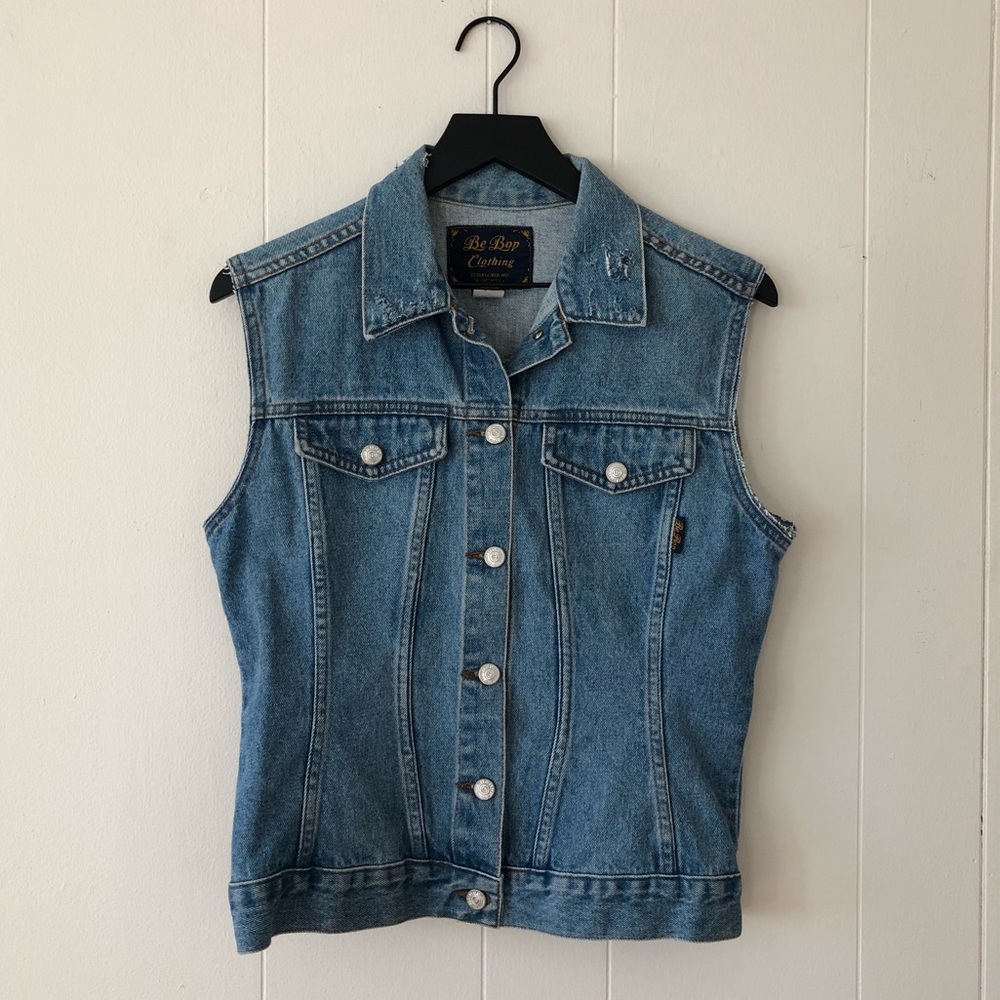 BEBOP BASIC DENIM VEST